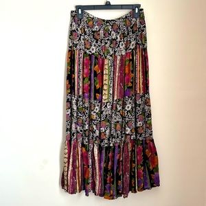 Marsal / Componix Gypsy Tiered Skirt w/ elastic Waistband